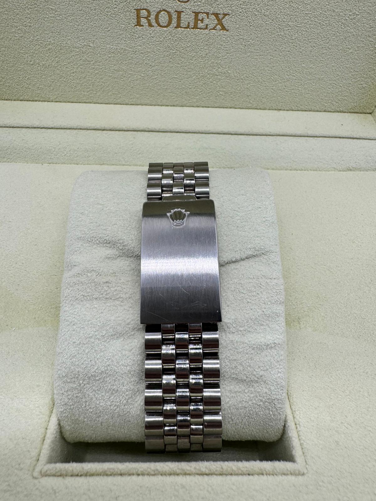 Rolex Datejust 36mm, silbernes Zifferblatt