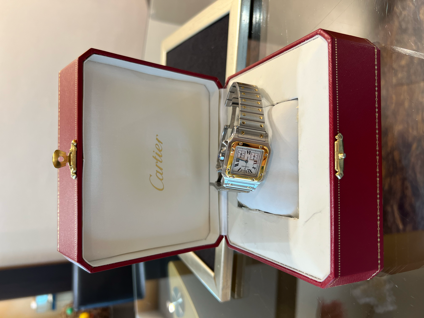Cartier Santos Galbee Chronograph 2425