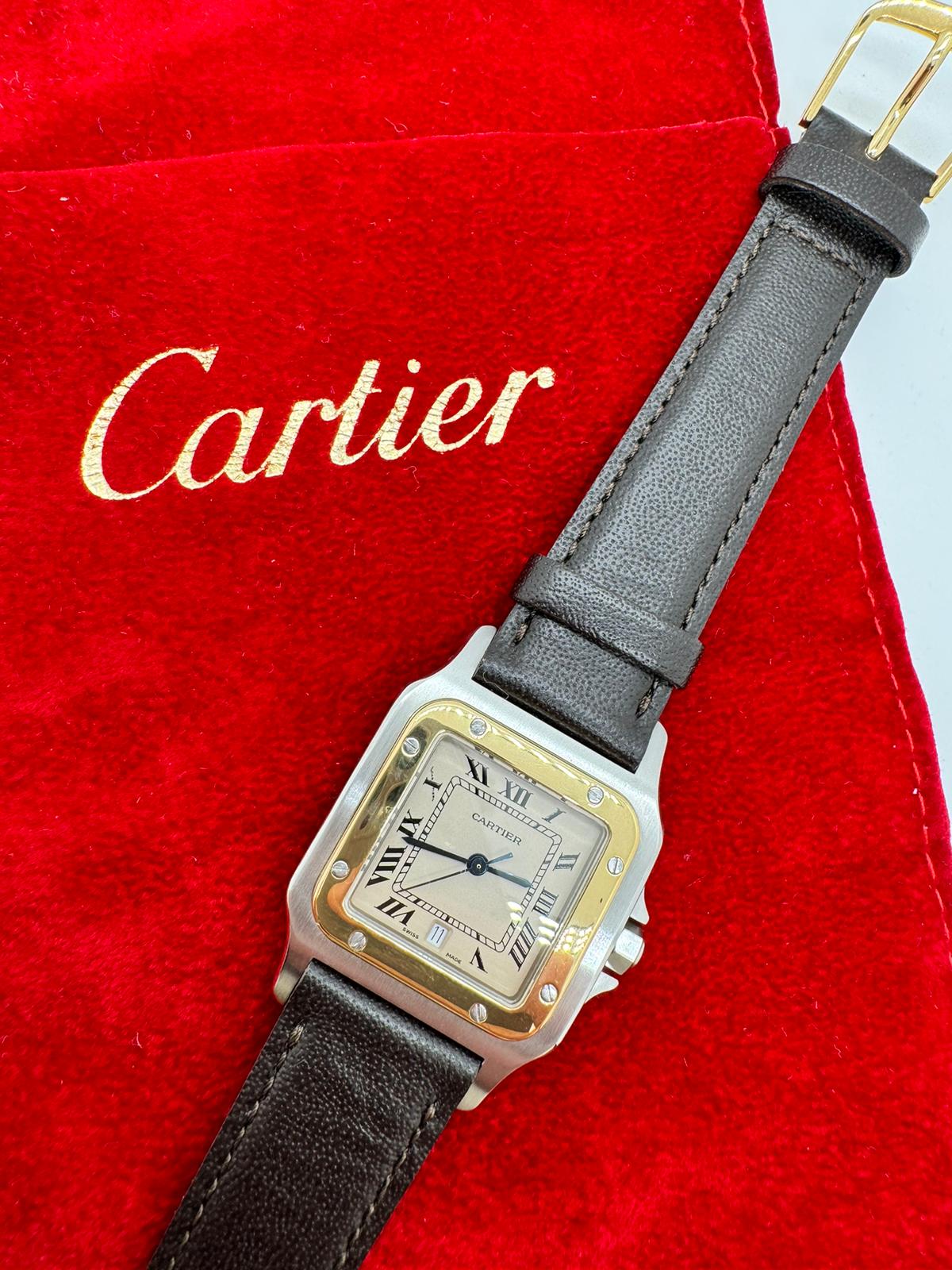 Cartier Santos Galbee MM Bi-Color
