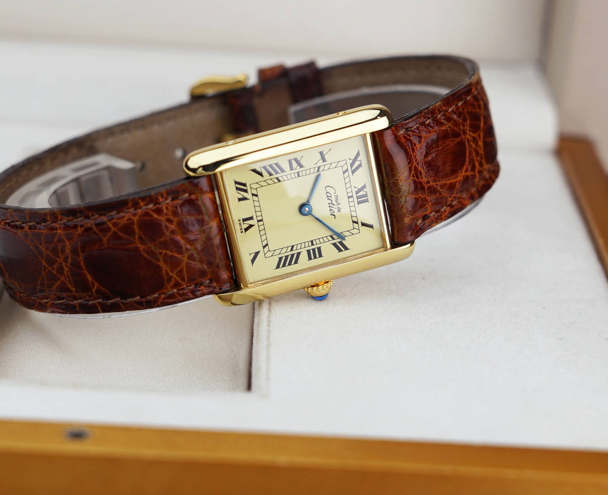 Cartier Tank Must LM Vermeil