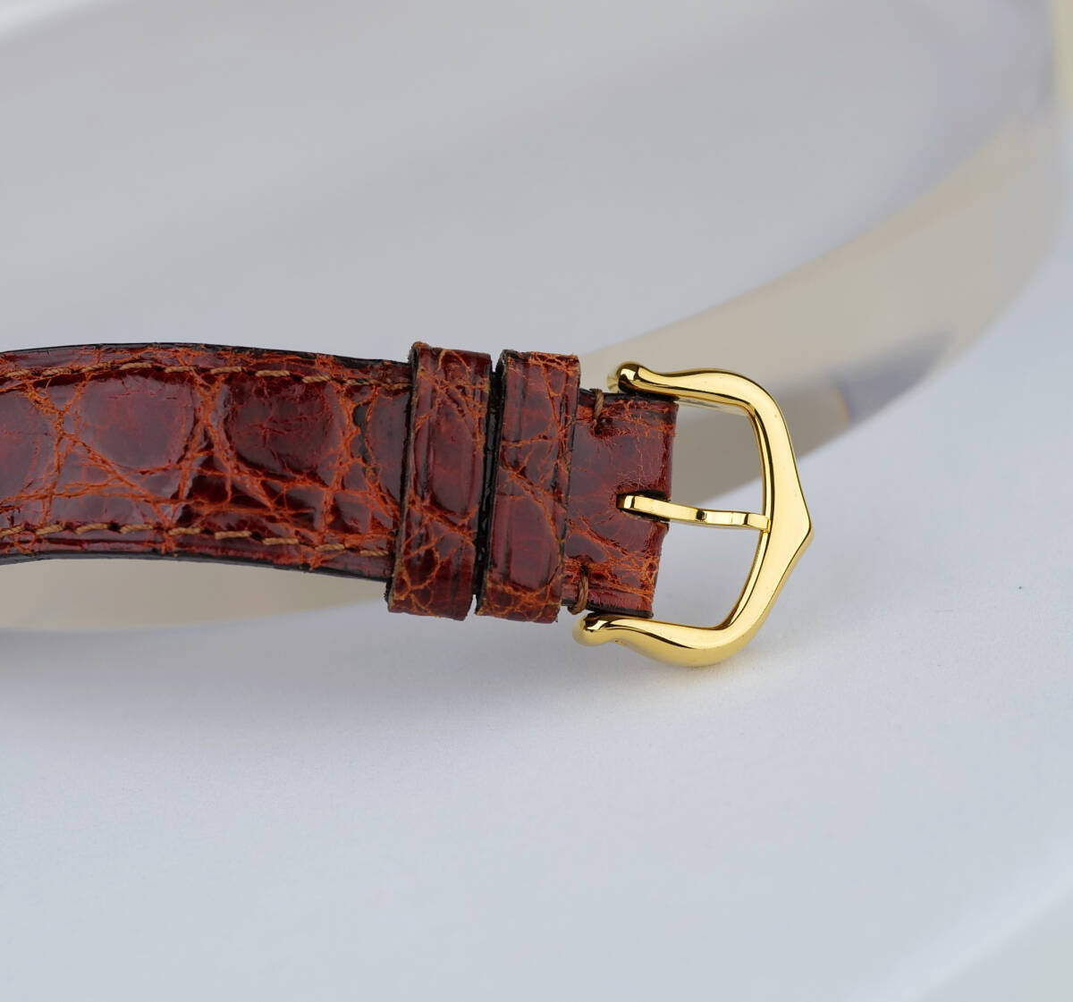 Cartier Must Tank Ivory Roman Index SM inklusive Box