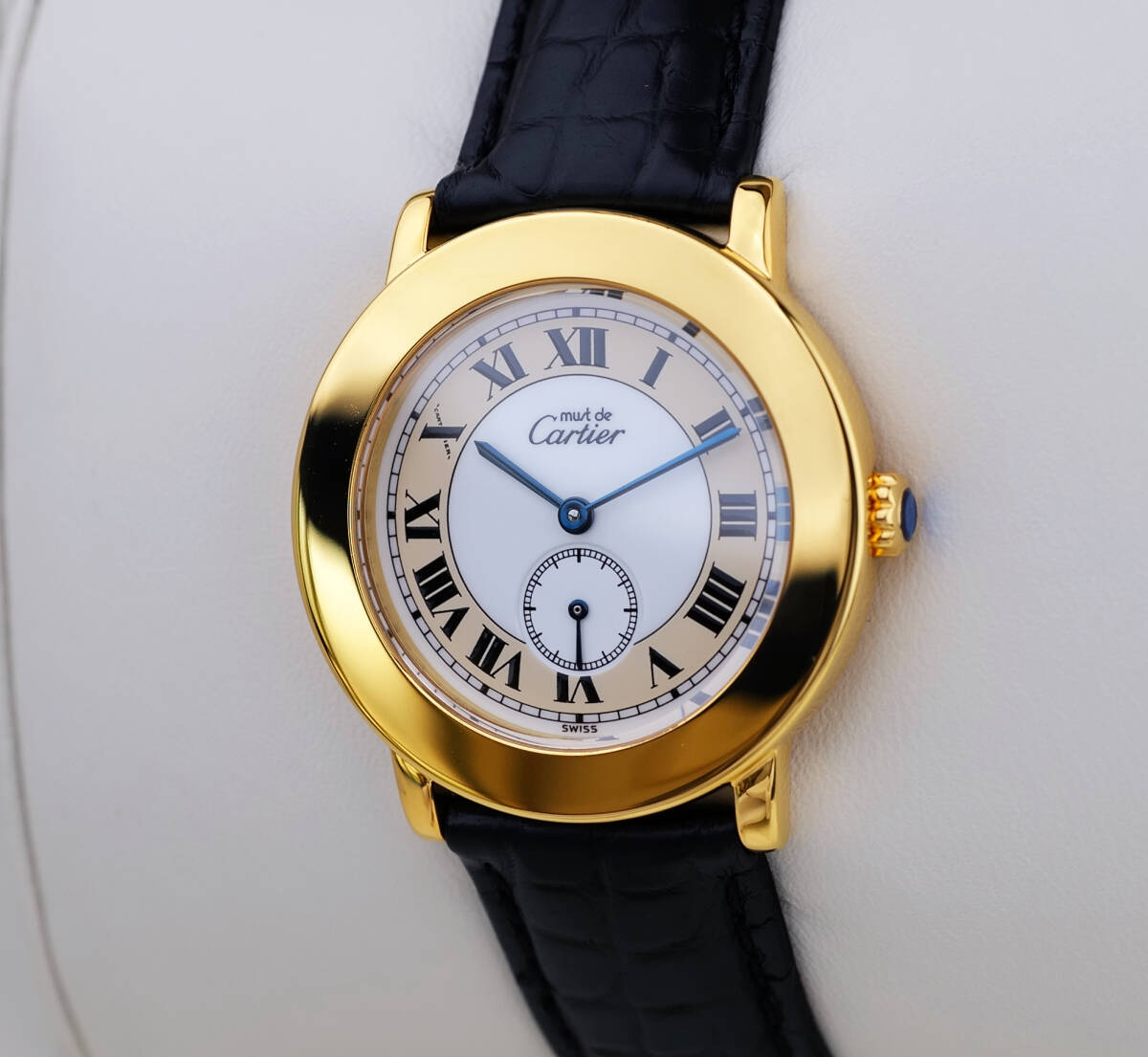 Cartier Must Ronde II Small Second LM inkl. Box