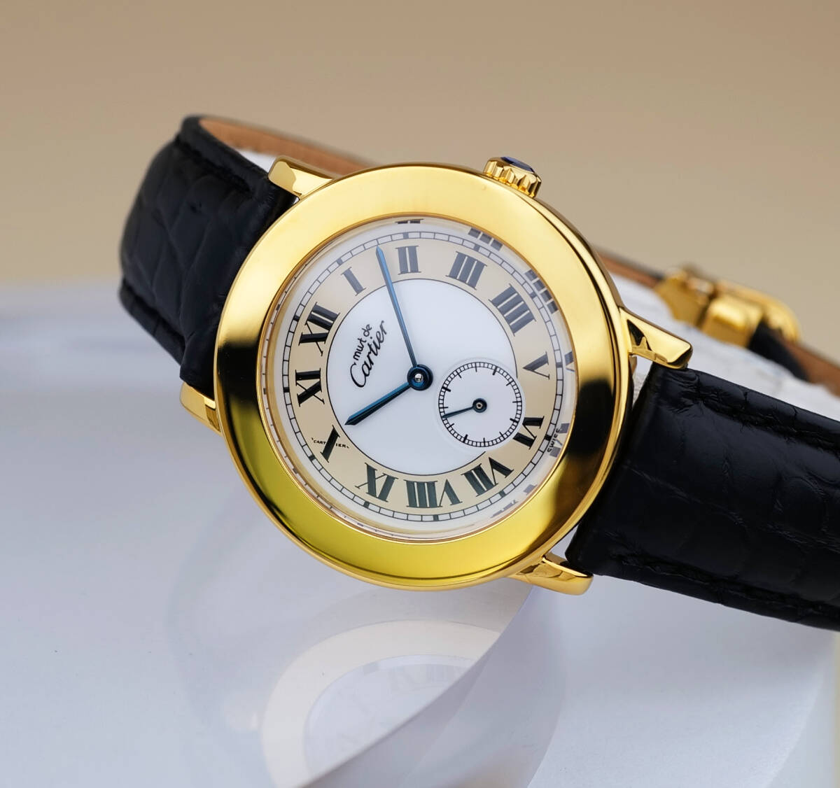 Cartier Must Ronde II Small Second LM inkl. Box