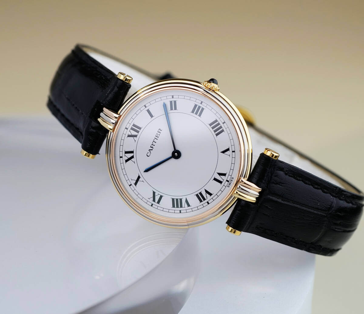 Cartier Vendome Louis Cartier Three Color Gold LM