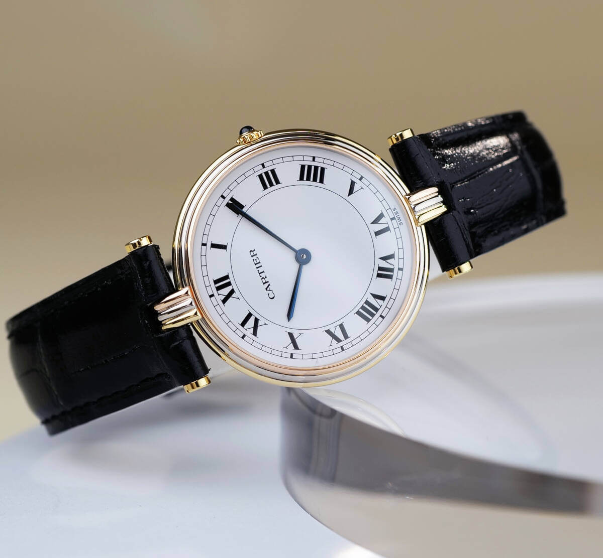 Cartier Vendome Louis Cartier Three Color Gold LM