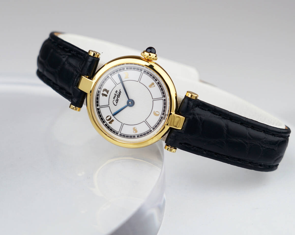 Cartier Vendome Louis Cartier Gold Arabia Index SM