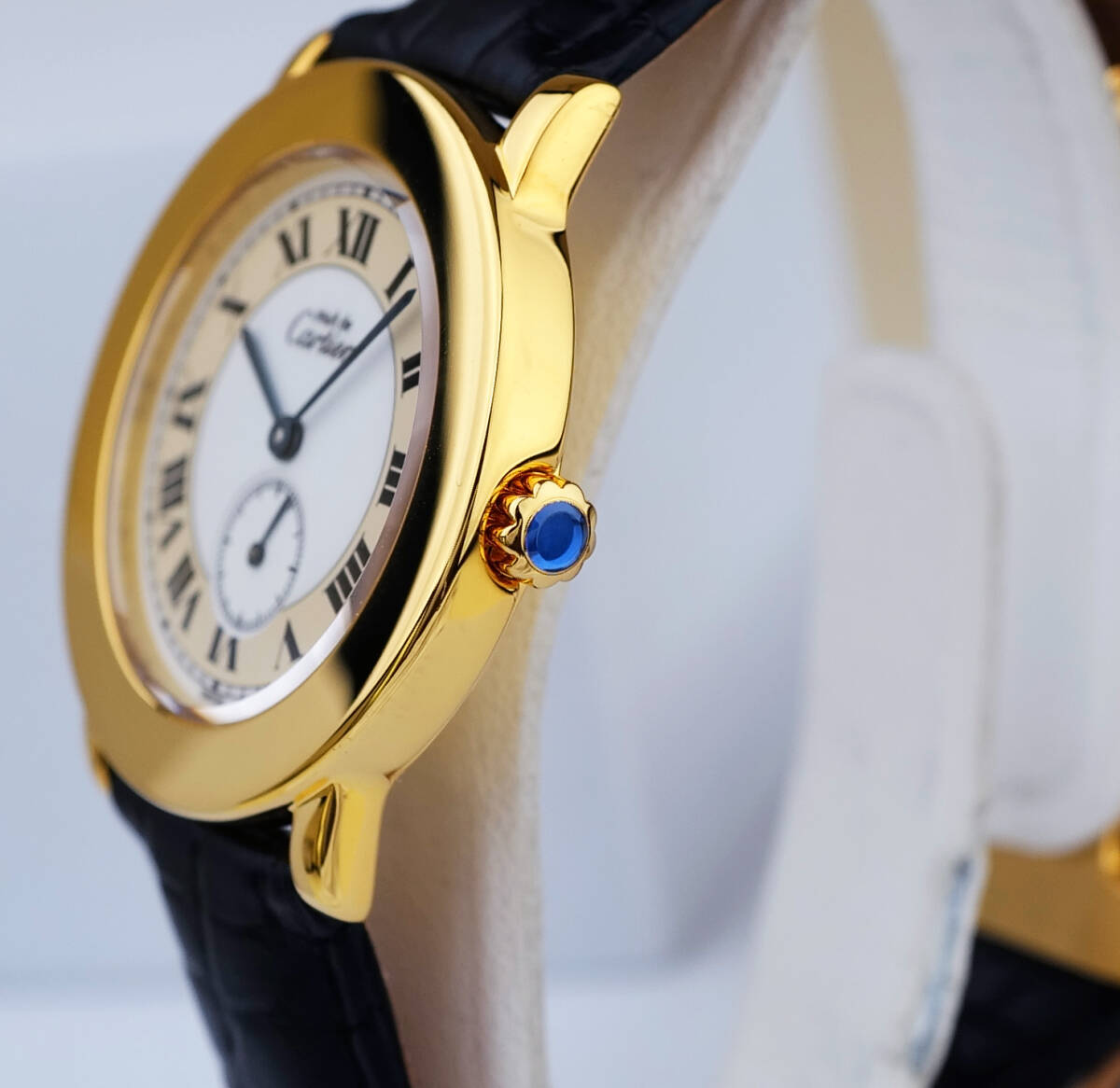 Cartier Must Ronde II Small Second LM inkl. Box