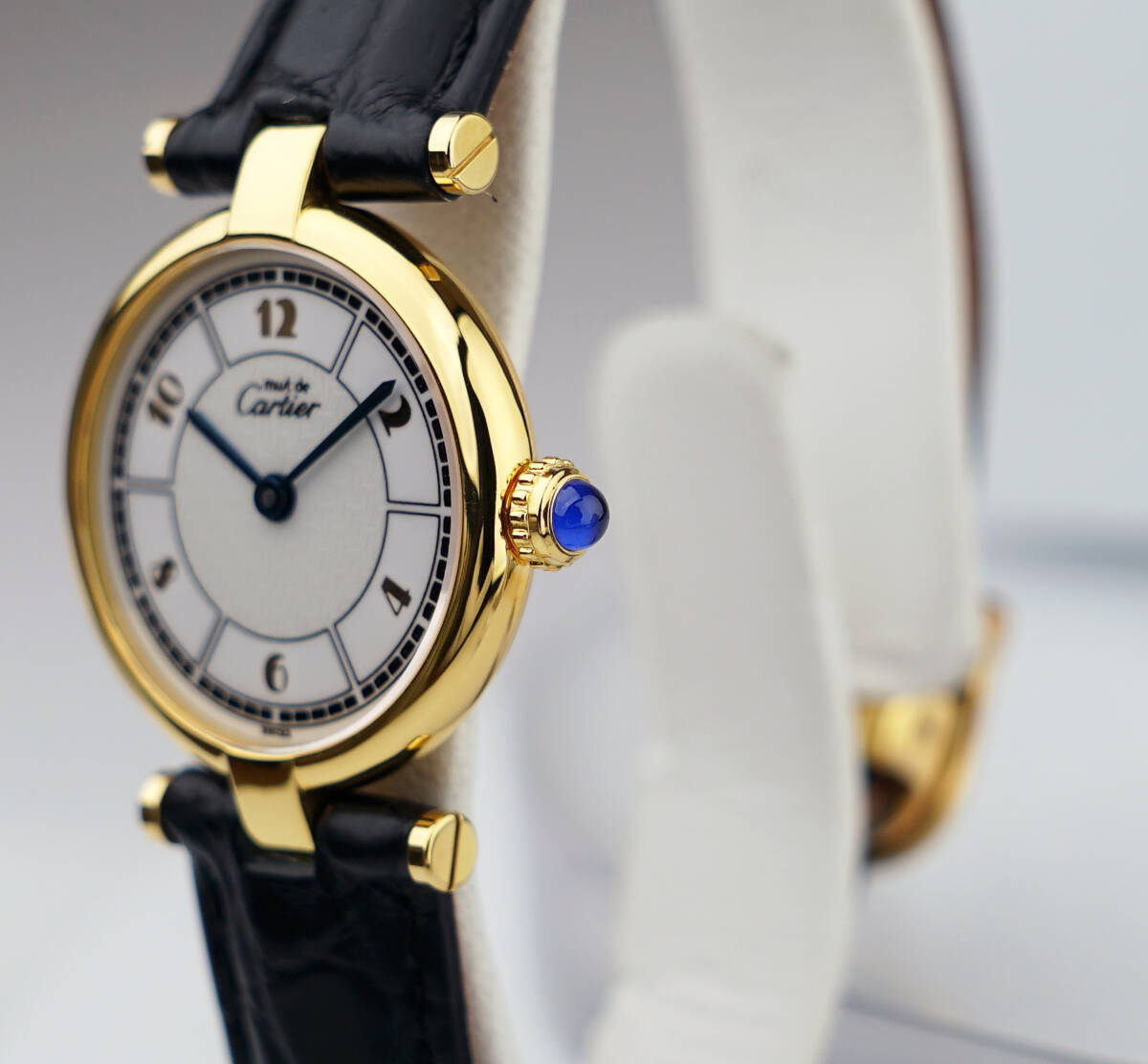 Cartier Vendome Louis Cartier Gold Arabia Index SM