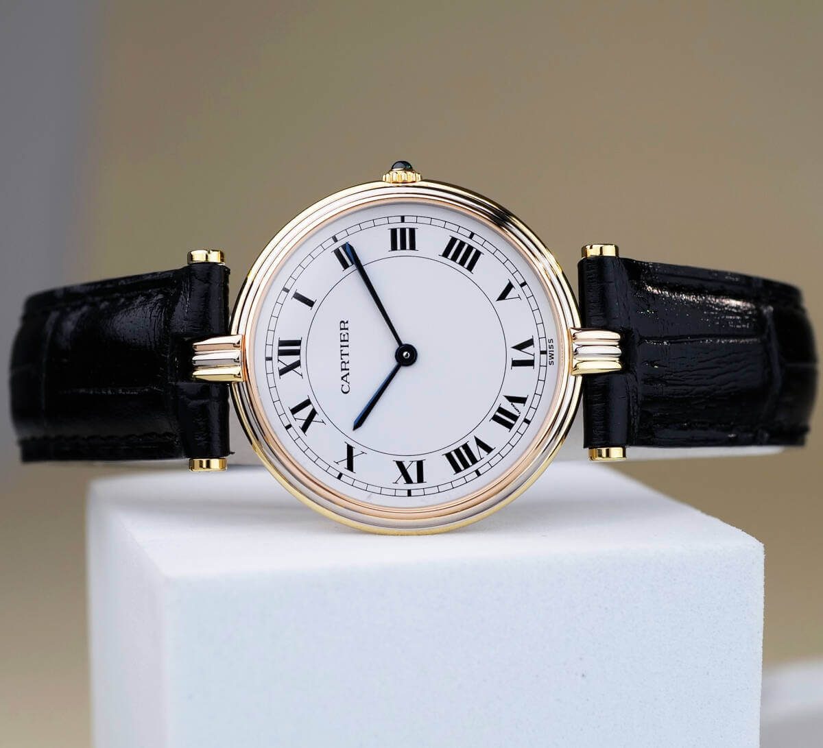 Cartier Vendome Louis Cartier Three Color Gold LM
