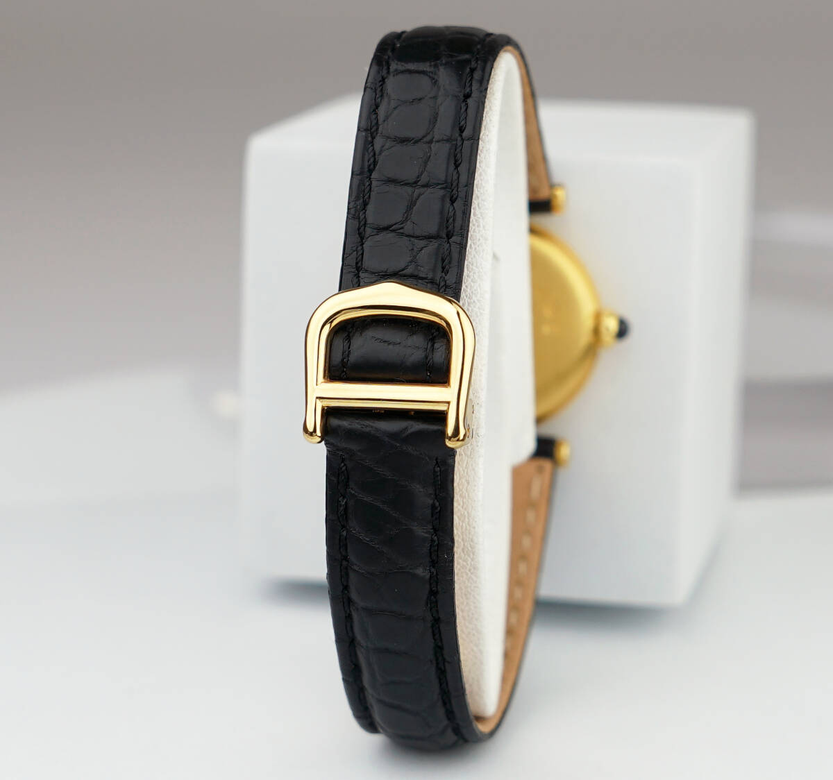 Cartier Vendome Louis Cartier Gold Arabia Index SM