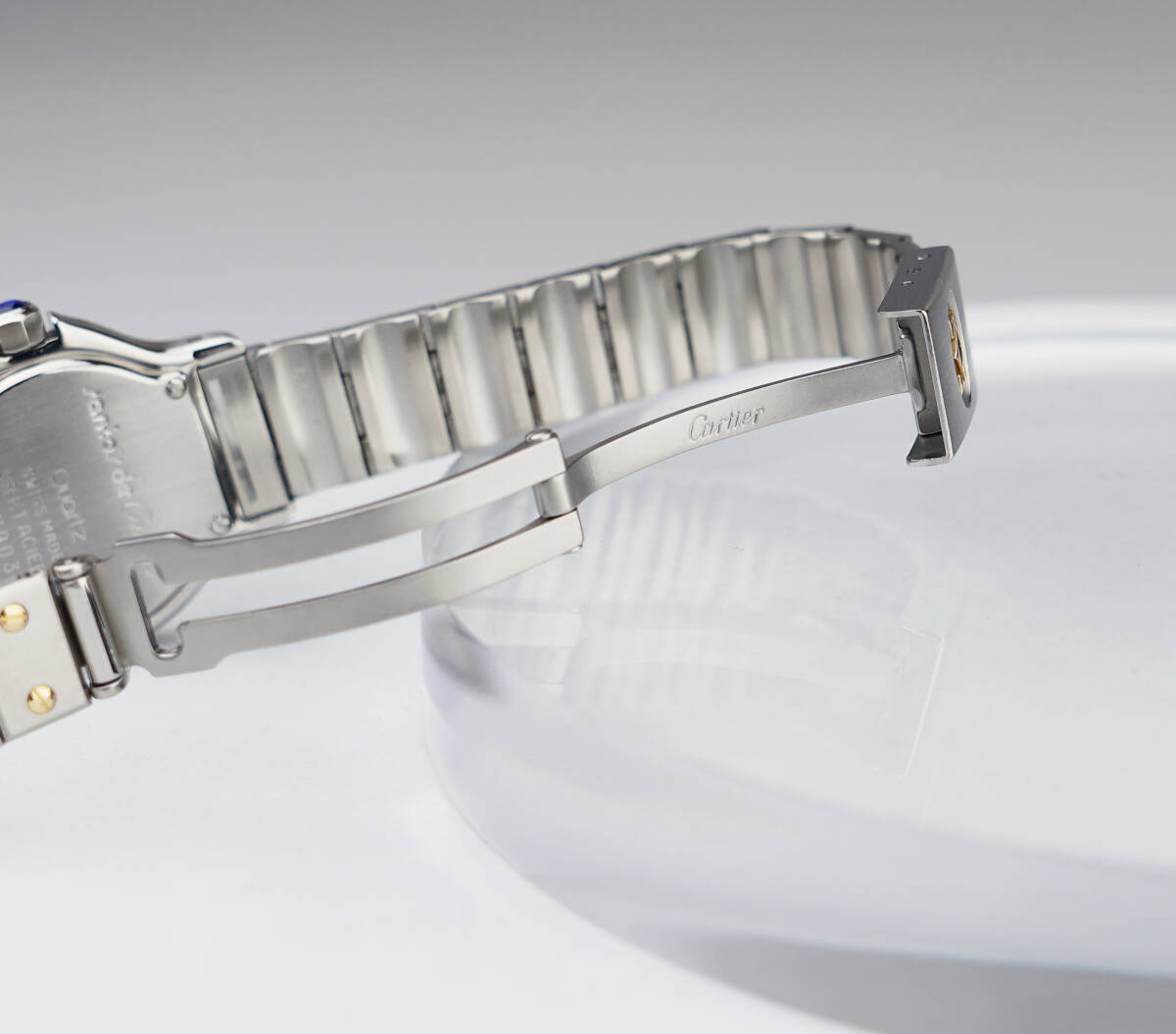 Cartier Santos Octagon Bi-Color Roman Index SM
