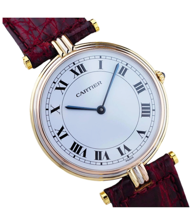 Cartier Vendome Louis Cartier Three Color Gold LM