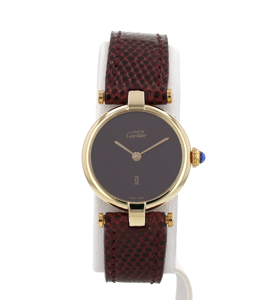Cartier Must Vendome Bordeaux Dial SM