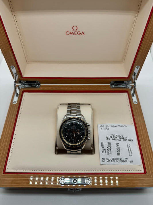 Omega Speedmaster Professional mit 18K YG Lünette