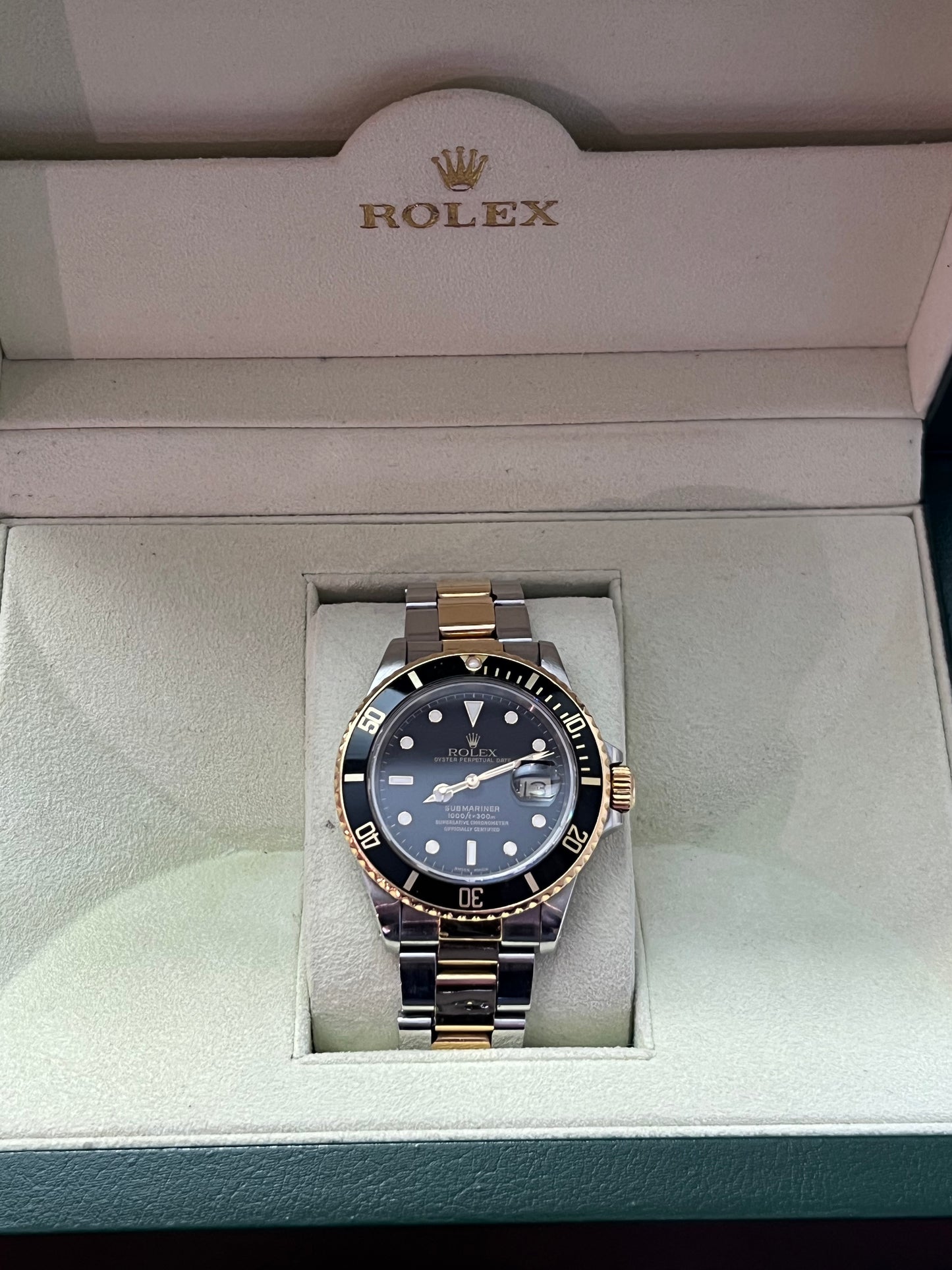 Rolex Submariner 16803 18kt