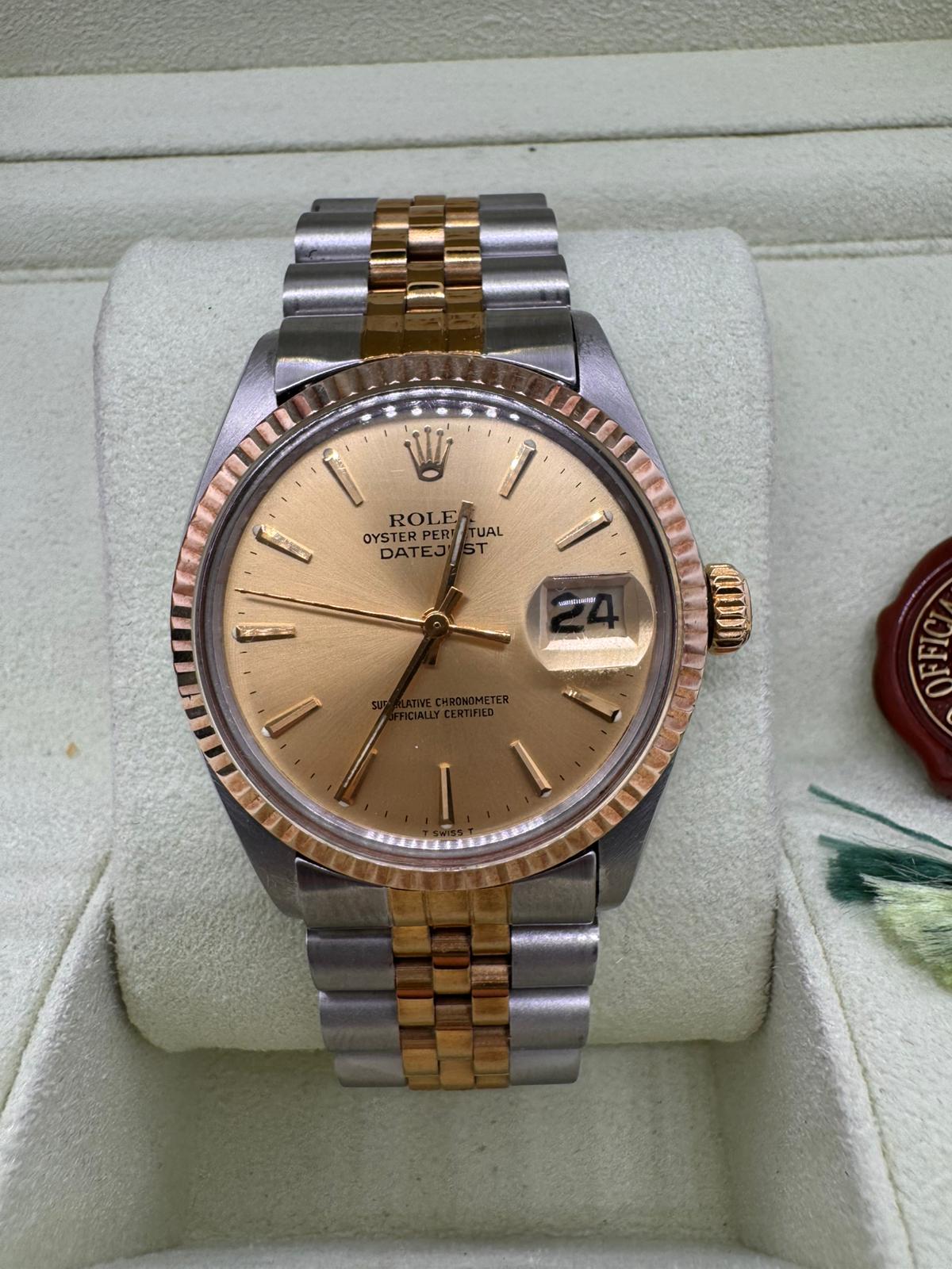 Rolex Datejust 36mm Bi Color