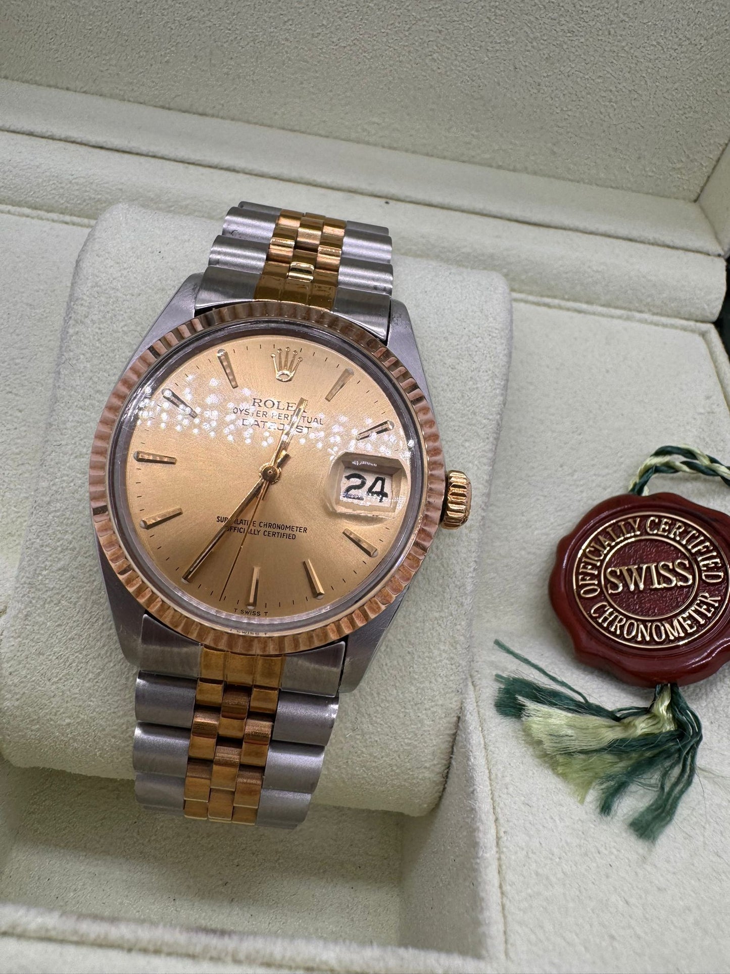 Rolex Datejust 36mm Bi Color