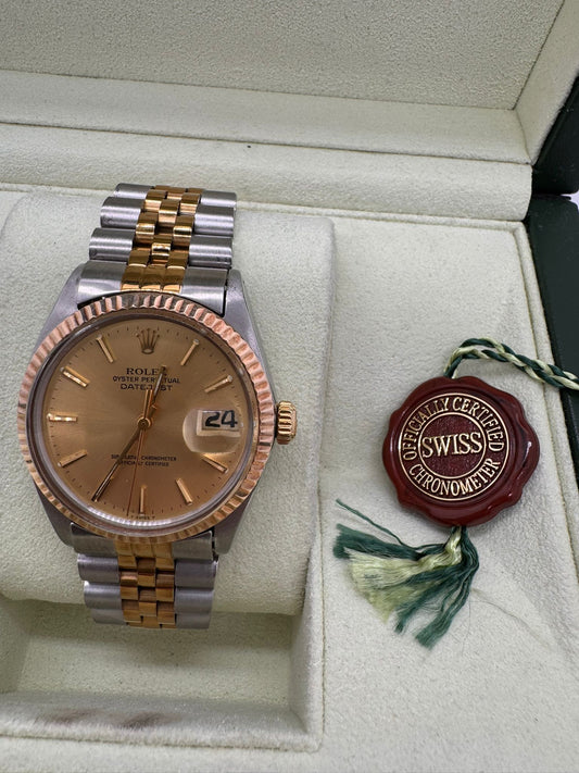 Rolex Datejust 36mm Bi Color