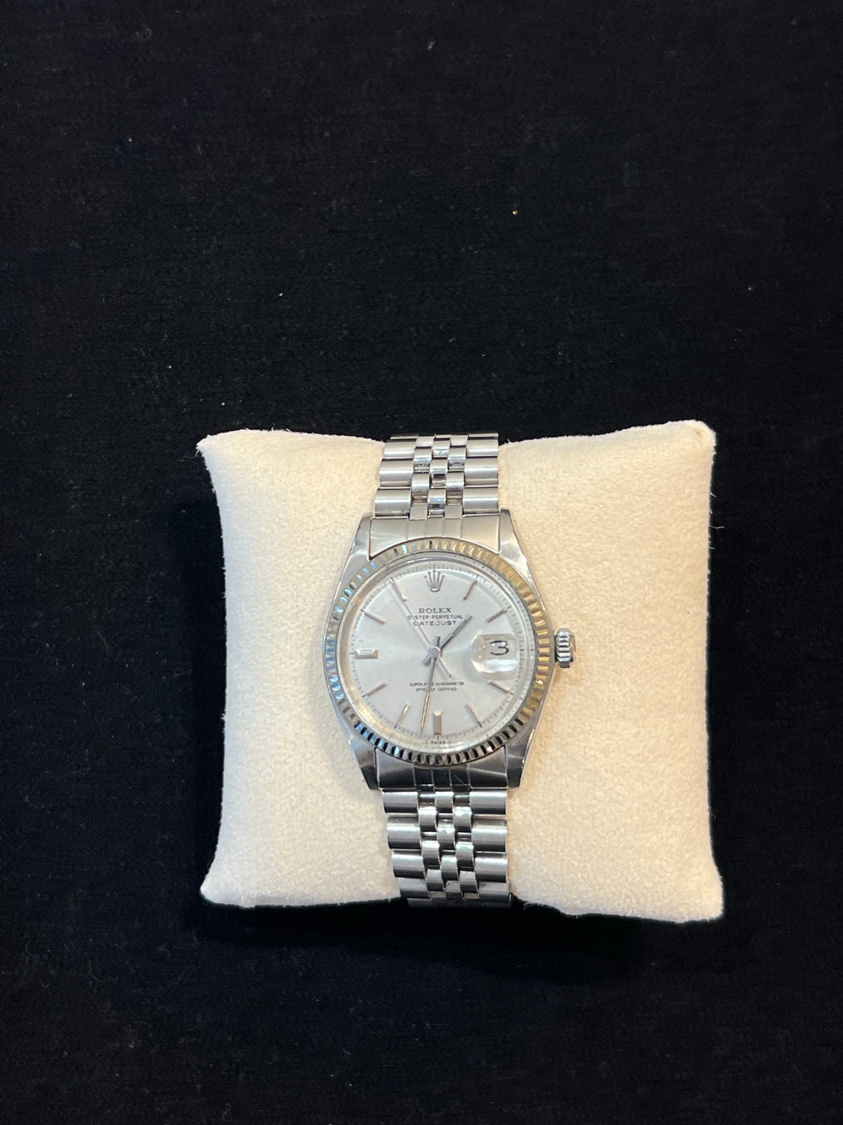 Rolex Datejust 36 Stahl Silber Dial, Automatik, Jubilé-Band, Foto 1 von 4