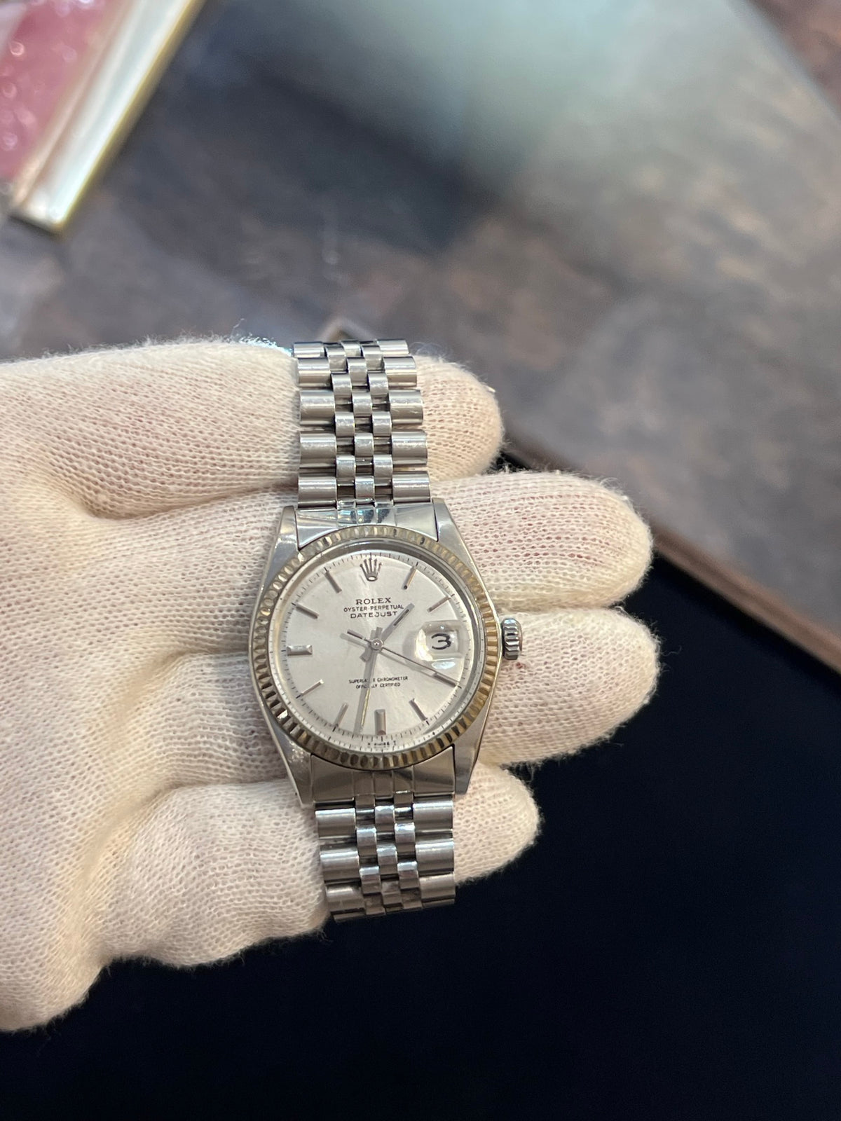 Rolex Datejust 36 Stahl Silber Dial, Automatik, Jubilé-Band, Foto 2 von 4