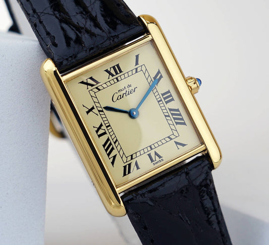 Cartier Tank Must LM Vermeil