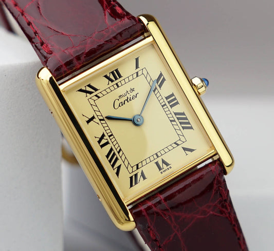 Cartier Tank Must LM Vermeil