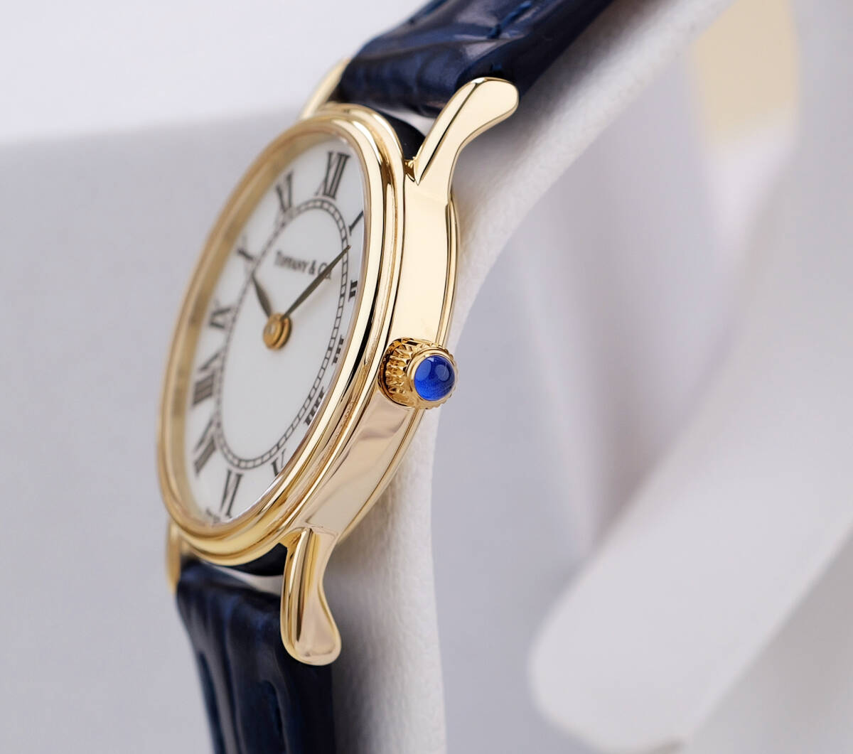 Tiffany 14K Gold Oval Dial