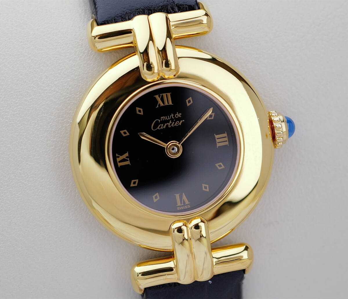 Cartier Must Colisee Black Dial SM