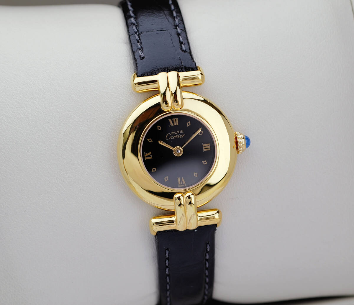 Cartier Must Colisee Black Dial SM