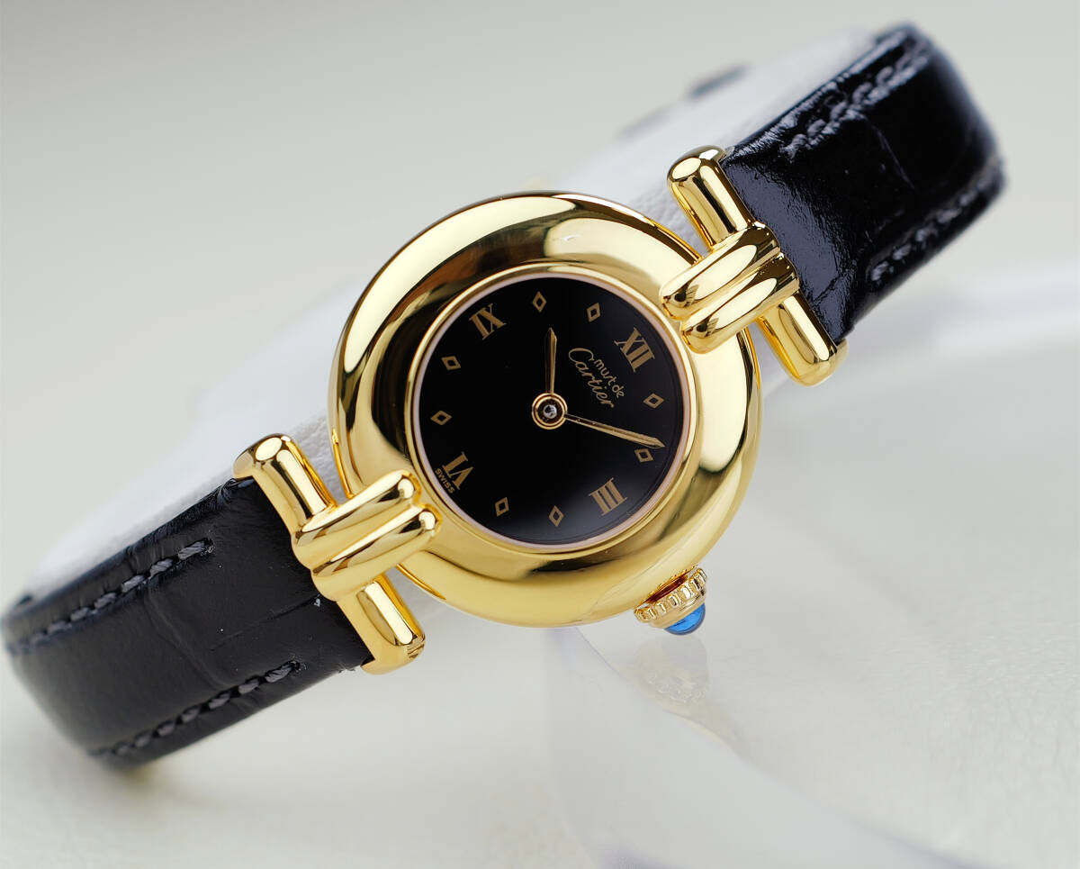 Cartier Must Colisee Black Dial SM