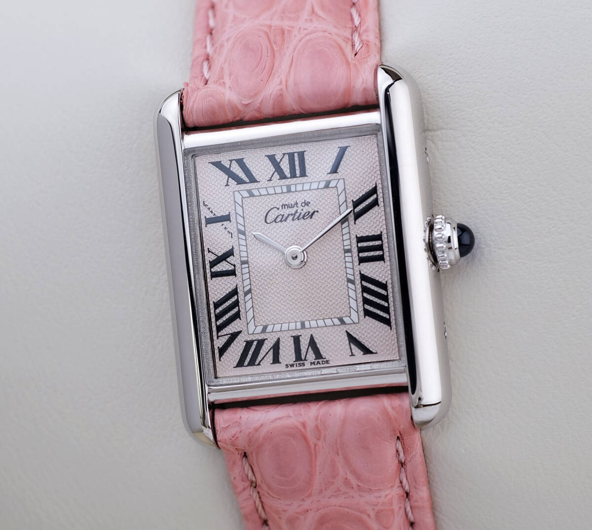 Cartier Must Tank Silber SM