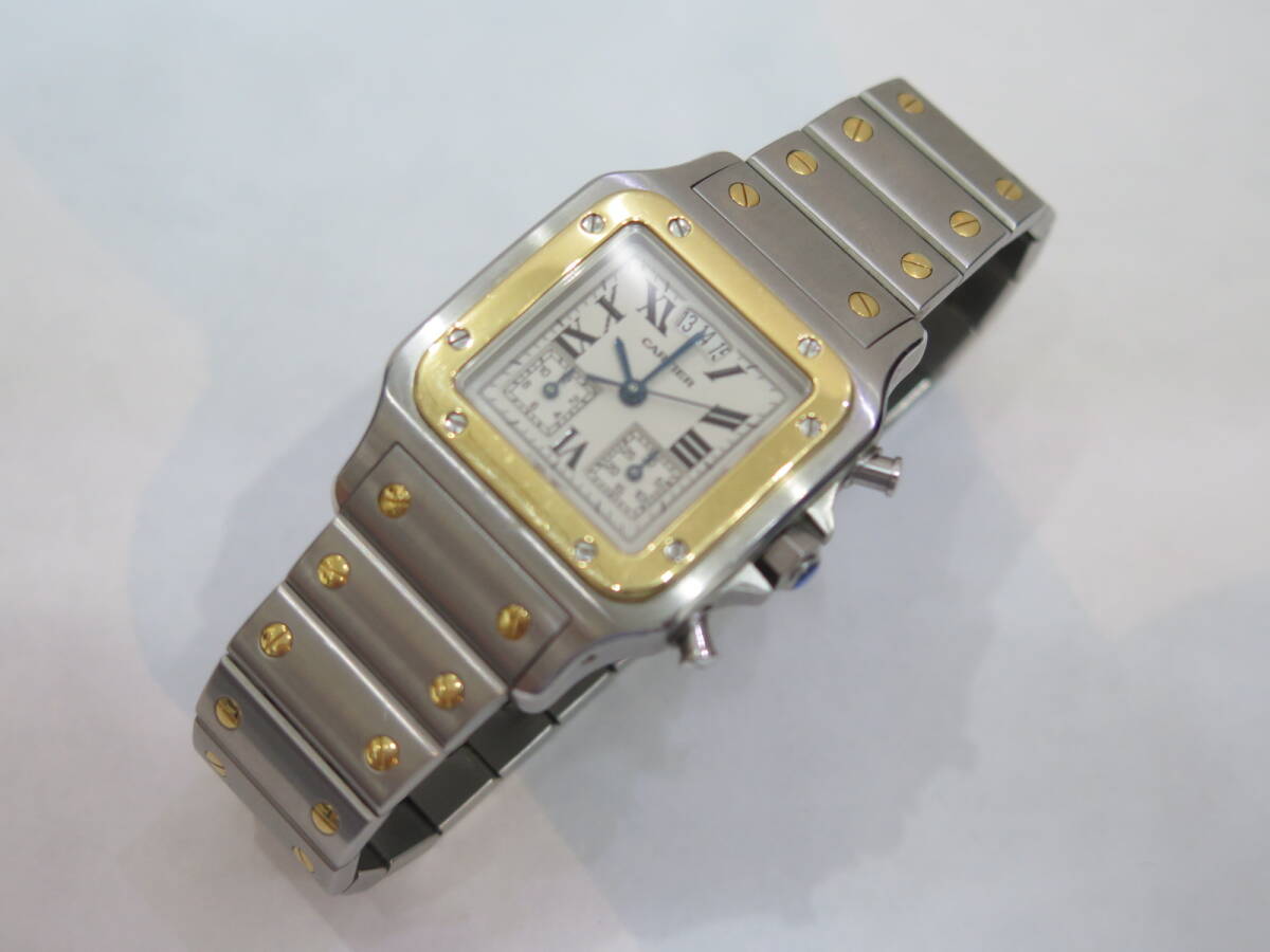 Cartier Santos Galbee Chronograph 2425