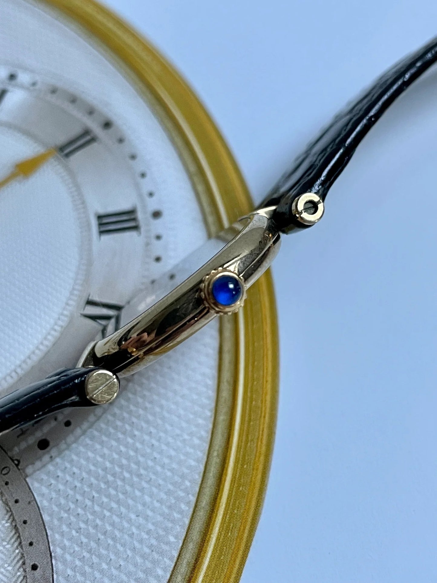 Cartier Must Vendome Blue Lapis Dial SM