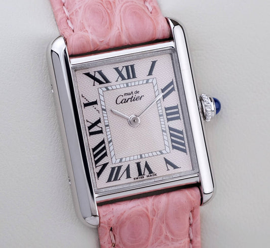 Cartier Must Tank Silber SM