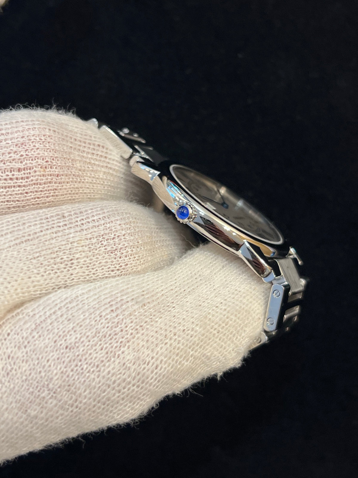 Ronde Solo de Cartier Stahl, Quarz, Stahlband, Foto 6 von 6
