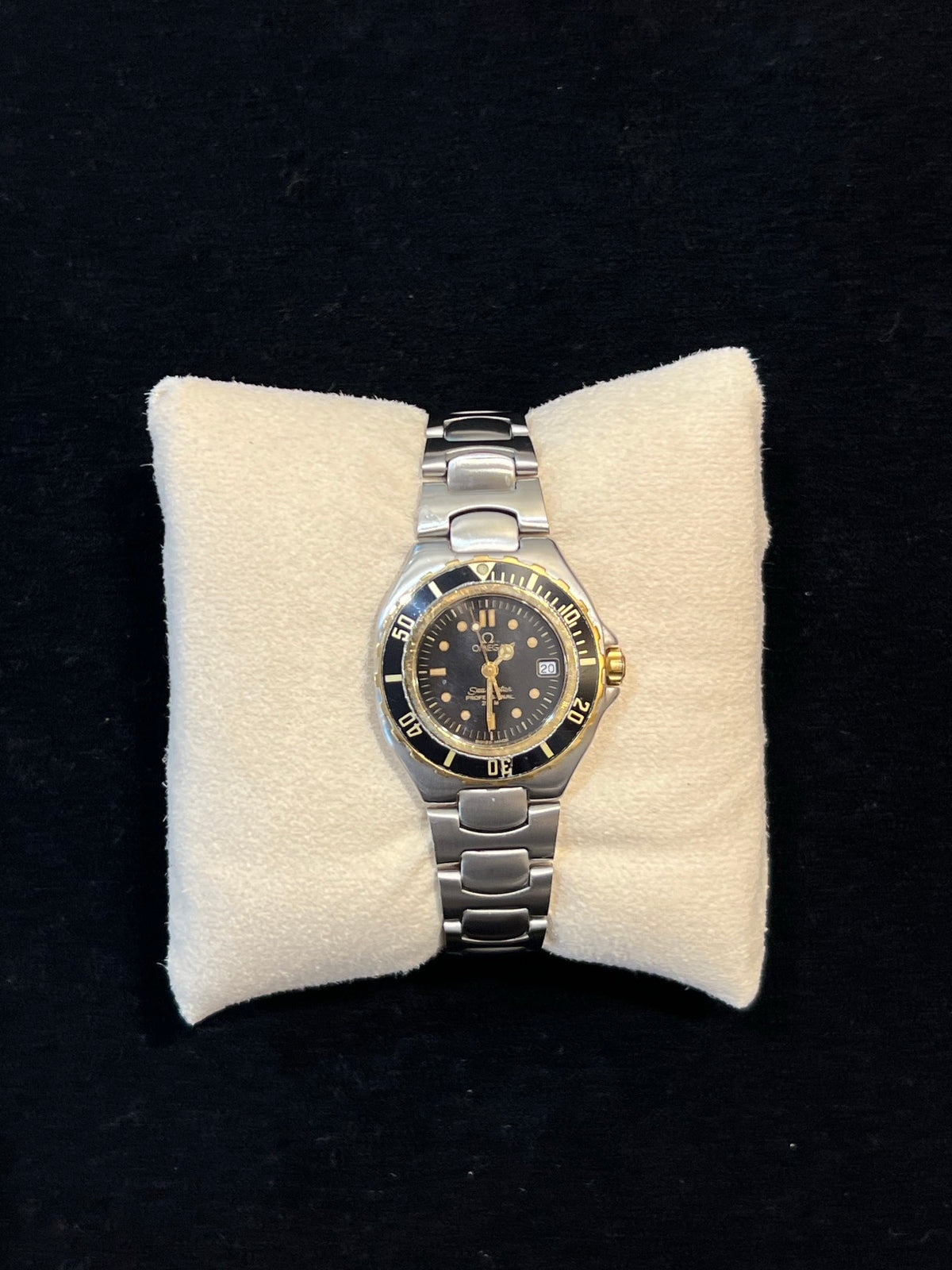 Omega Seamaster Professional 300M Damen Stahl/Gold, Quarz, Gliederband, Foto 1 von 5