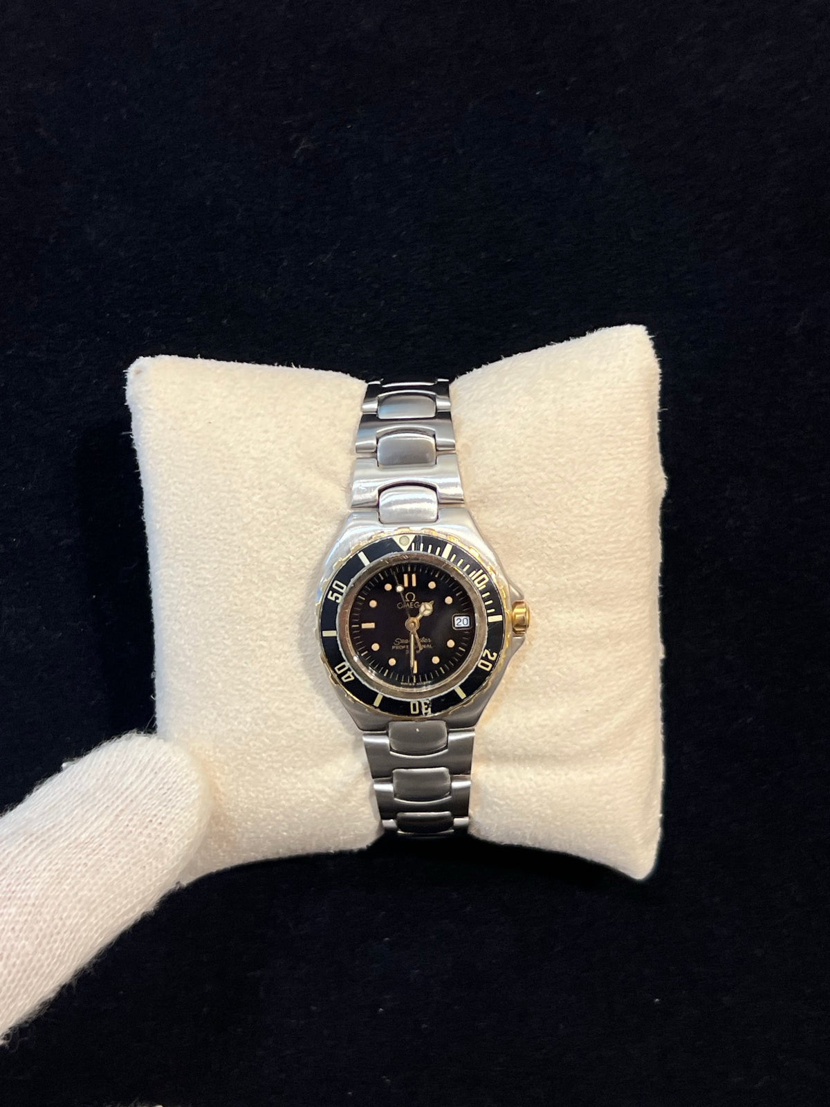 Omega Seamaster Professional 300M Damen Stahl/Gold, Quarz, Gliederband, Foto 2 von 5